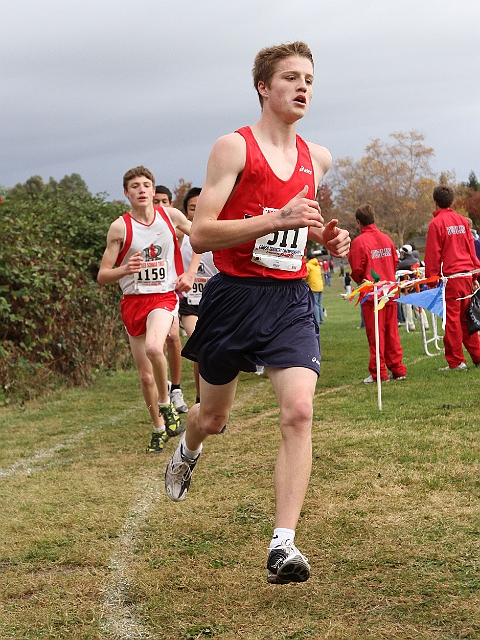 2010NCSXC BD3-211.JPG - 2010 North Coast Section Cross Country Championships, Hayward High School, Hayward, California